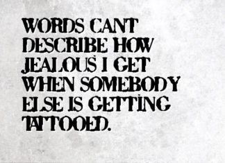 Never too much ink… or?